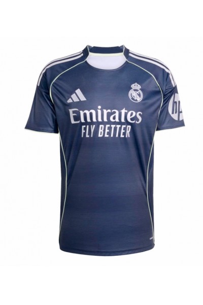 Real Madrid Kylian Mbappe #9 Voetbaltruitje Uit tenue 2025-26 Korte Mouw Real Madrid Kylian Mbappe #9 Voetbaltruitje Uit tenue 2025-26 Korte Mouw